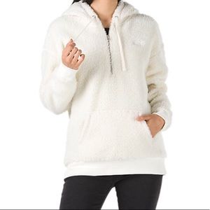 Vans Sherpa quarter zip hoodie